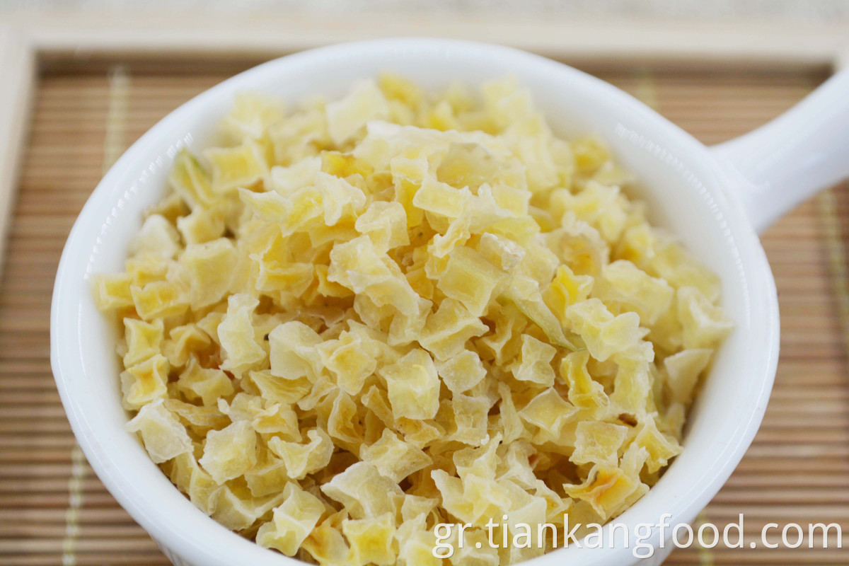 dehydrated white potato cubes